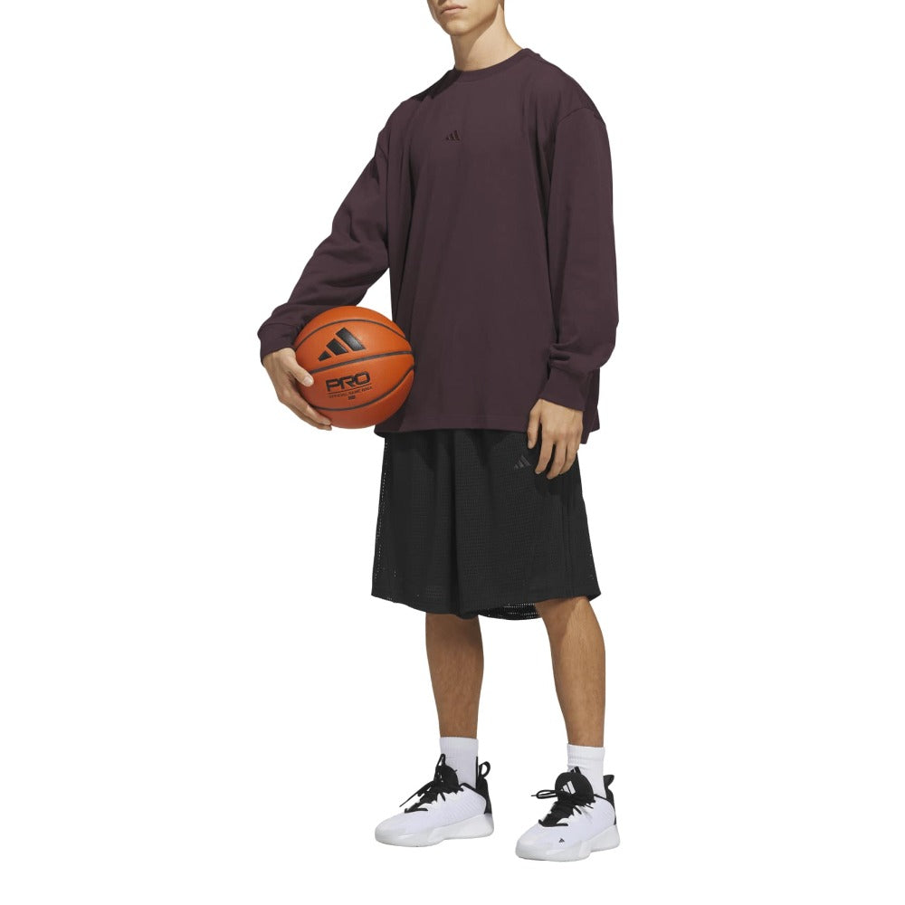 Basketbal Single Jersey Long Sleeve Tee