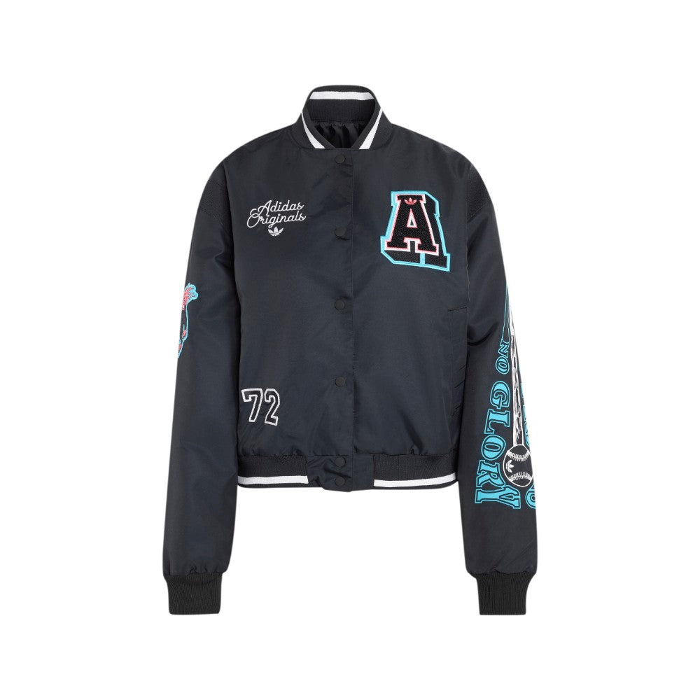 Bomber Jacket With Badges