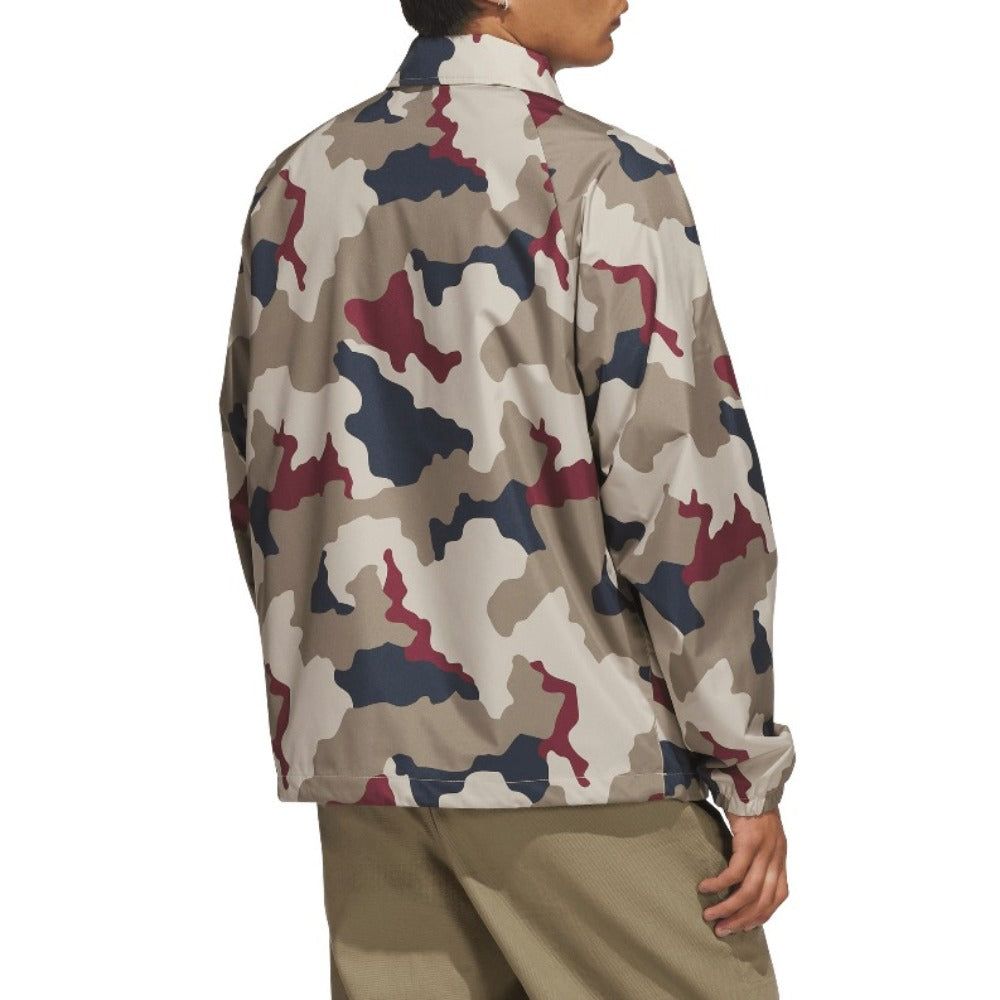 Skateboarding Camo Coach Jacket