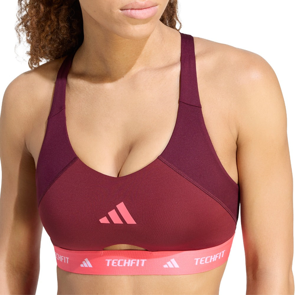 Techfit Workout Color Block Medium Support Bra