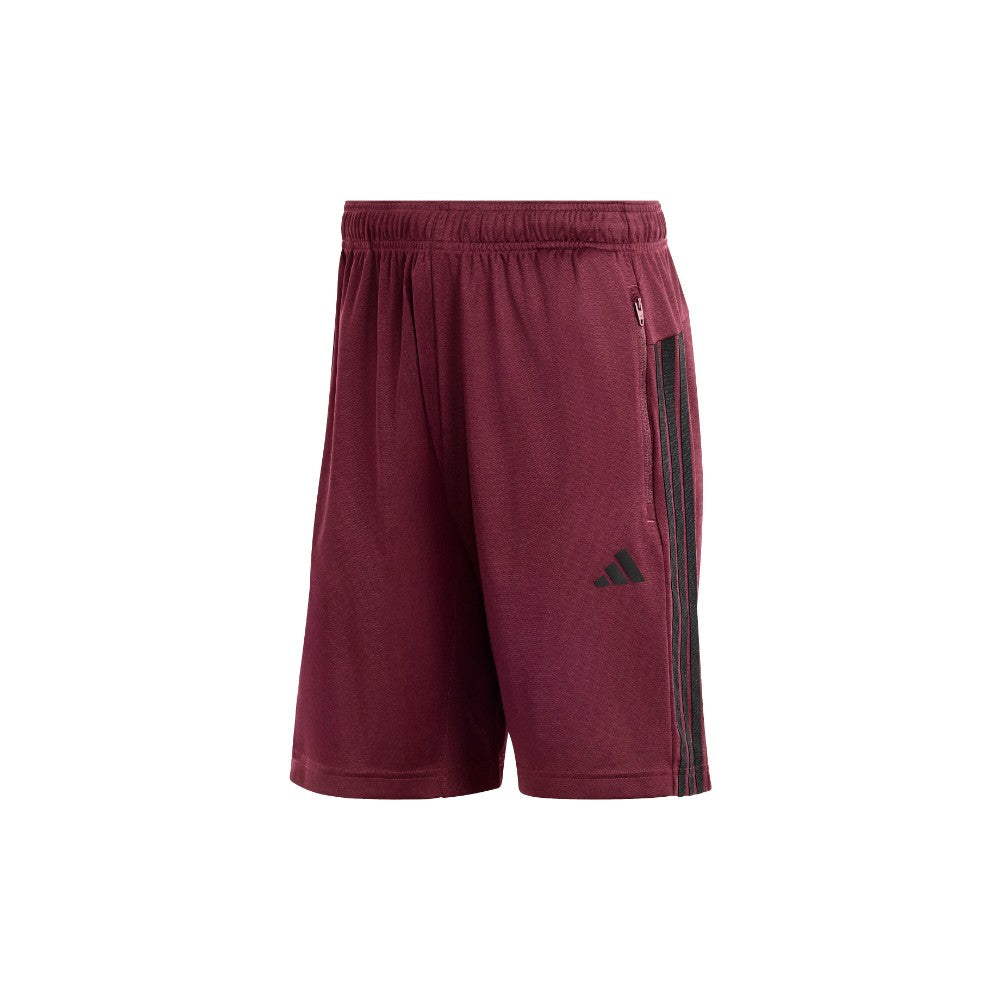 Workout Essentials Base 3-Stripes Pique 9 Inch Shorts
