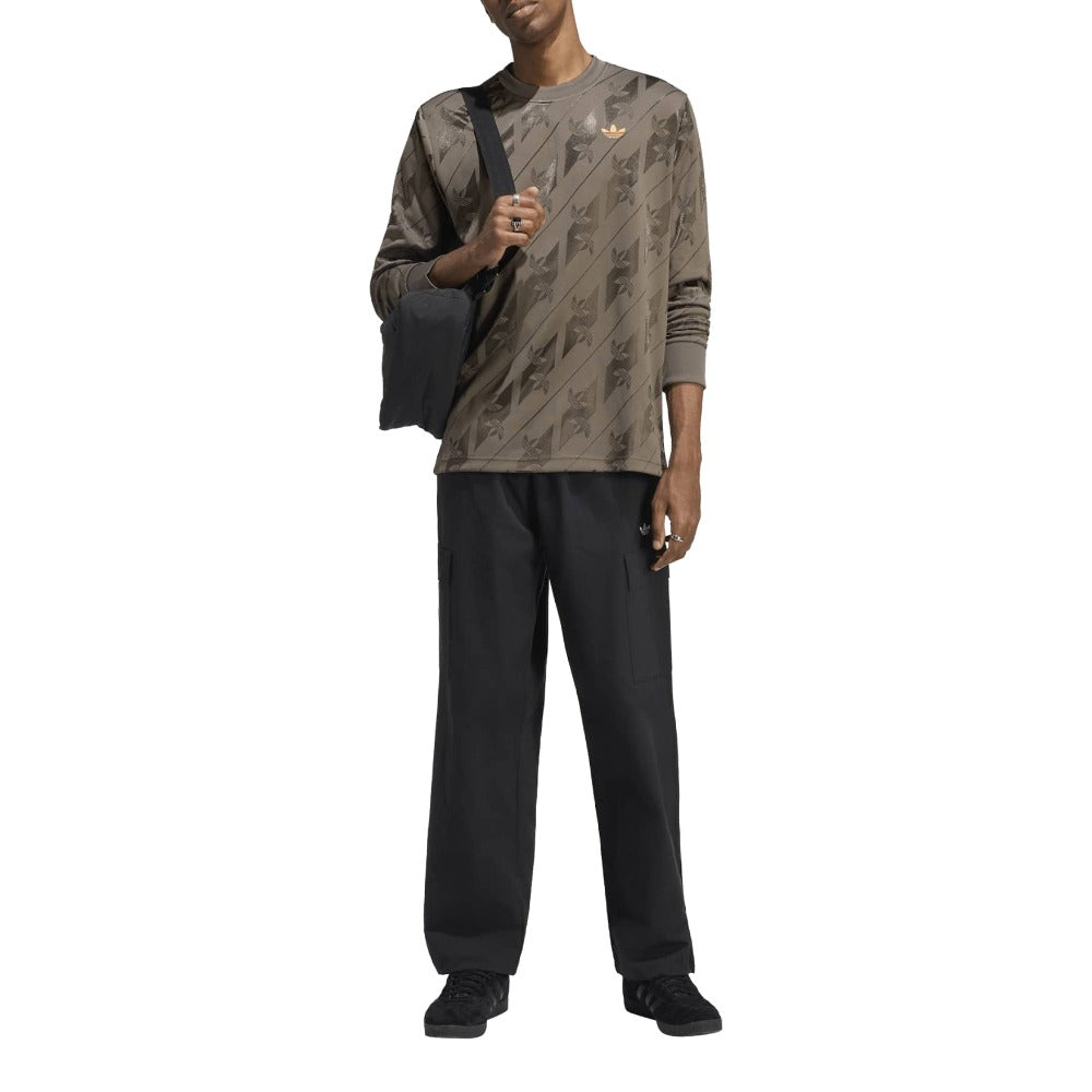 Jacquard Trefoil Longsleeve Jersey