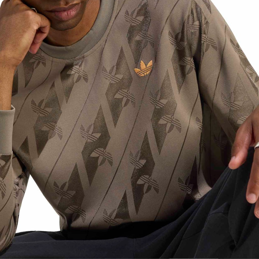 Jacquard Trefoil Longsleeve Jersey
