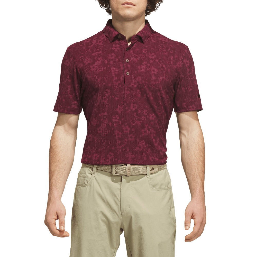 ULTIMATE365+ CLIMACOOL Butterspun Mighty Blossom Print Polo Shirt