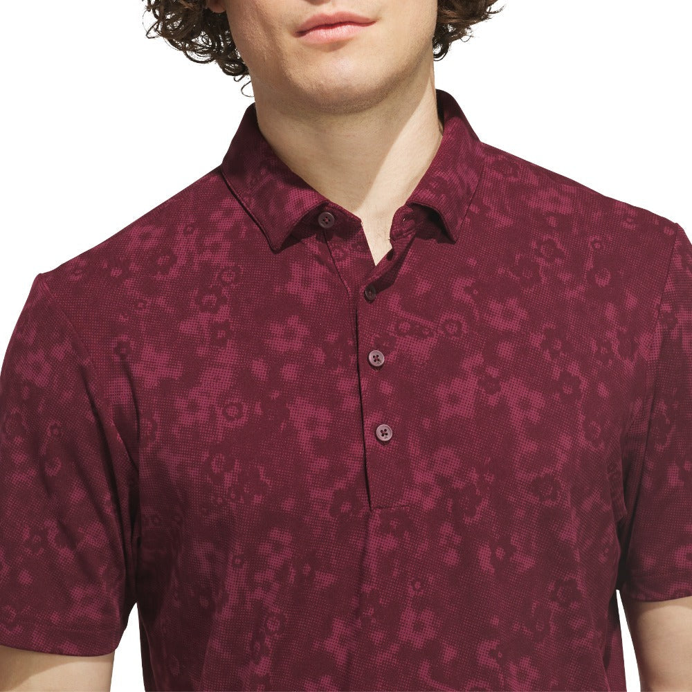 ULTIMATE365+ CLIMACOOL Butterspun Mighty Blossom Print Polo Shirt