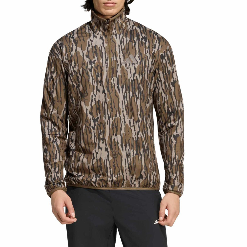 Terrex Multi CLIMAWARM Half Zip Tech Fleece Top Mossy Oak Bottomland Print