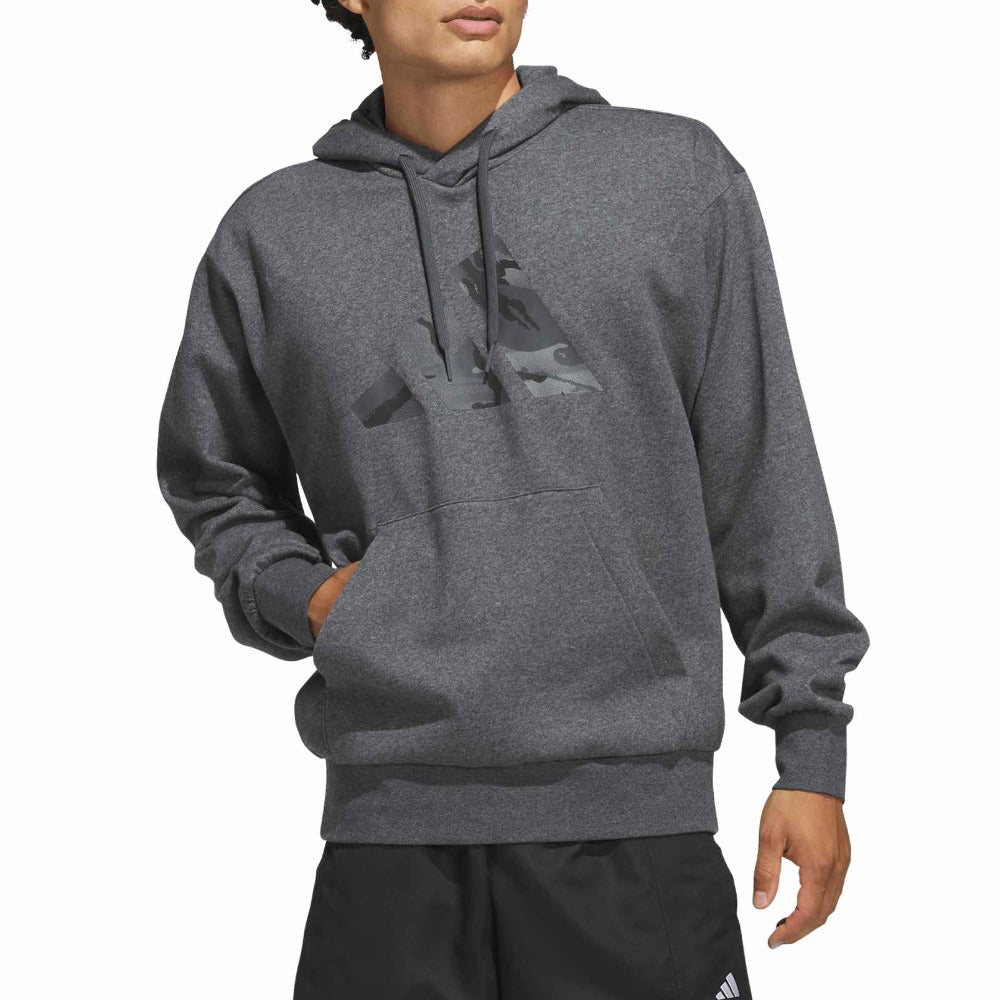 Camo Big Logo Graphic Hoodie