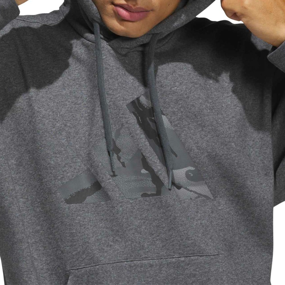 Camo Big Logo Graphic Hoodie