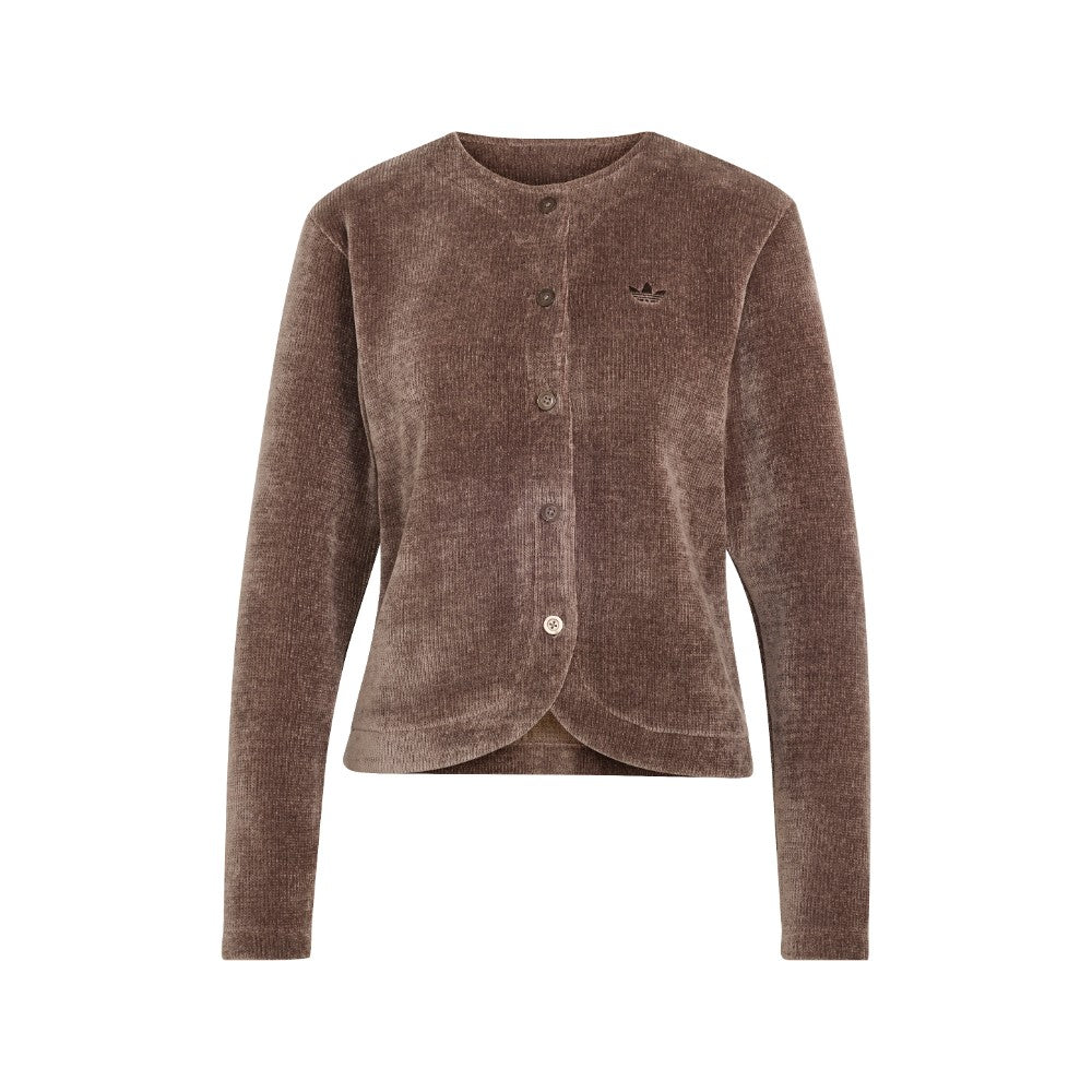 Premium Essentials Chenille Button Up Cardigan