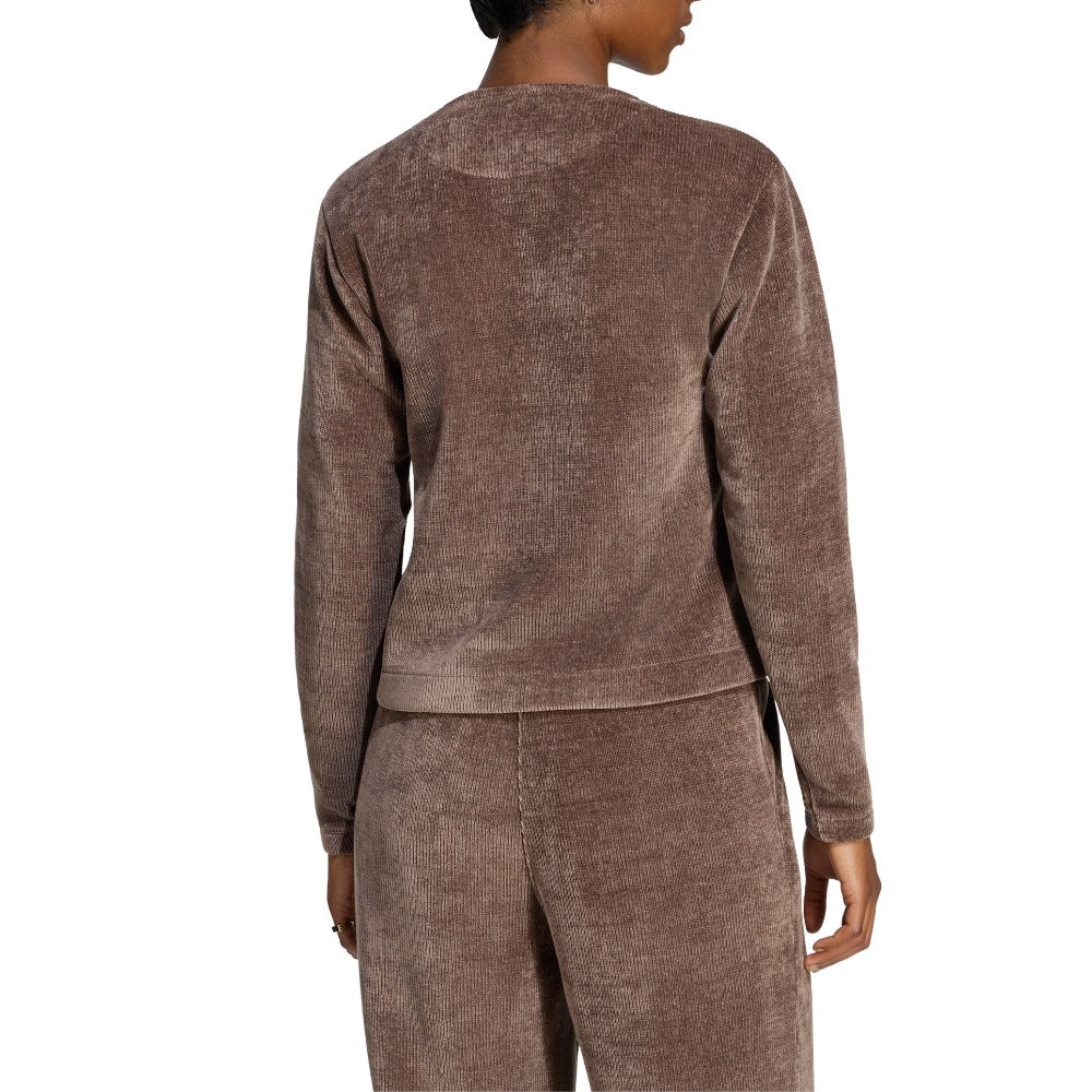 Premium Essentials Chenille Button Up Cardigan