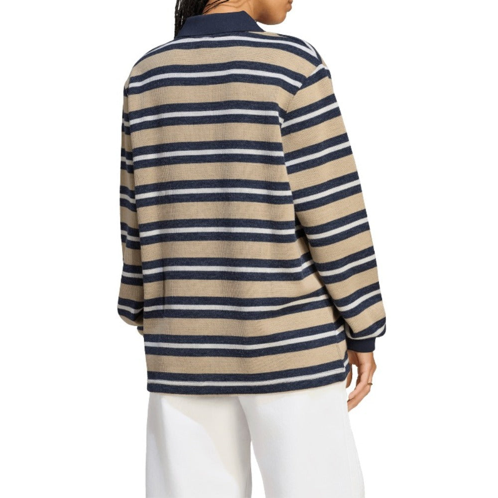 Stripe Knitted Polo