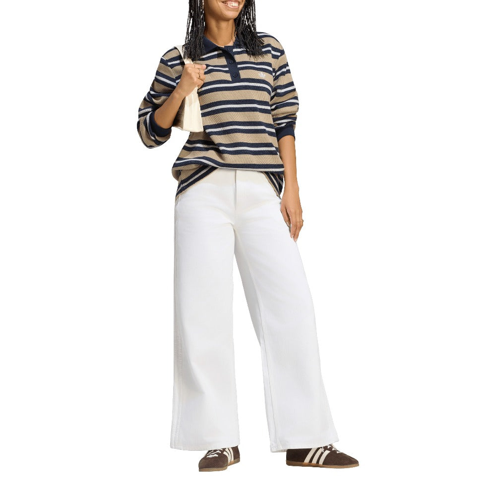 Stripe Knitted Polo