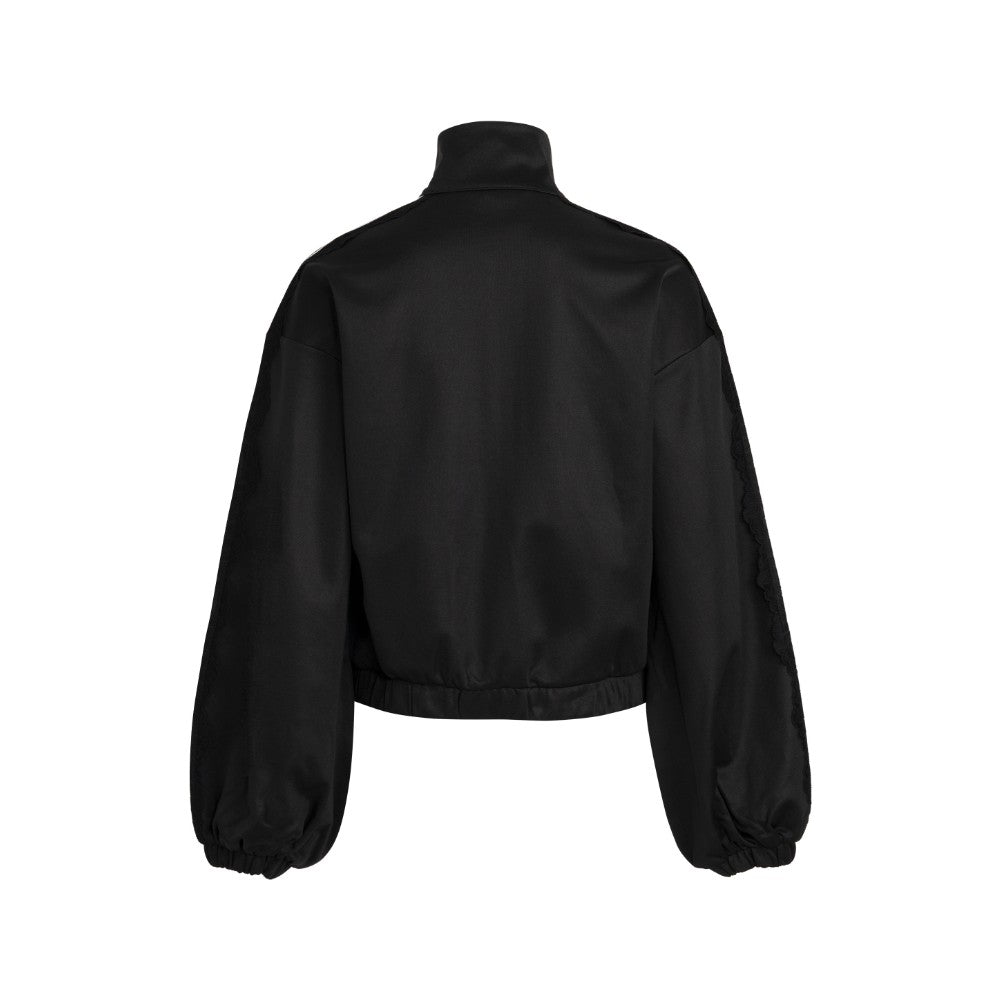 Lace Oversized Archive Track Top