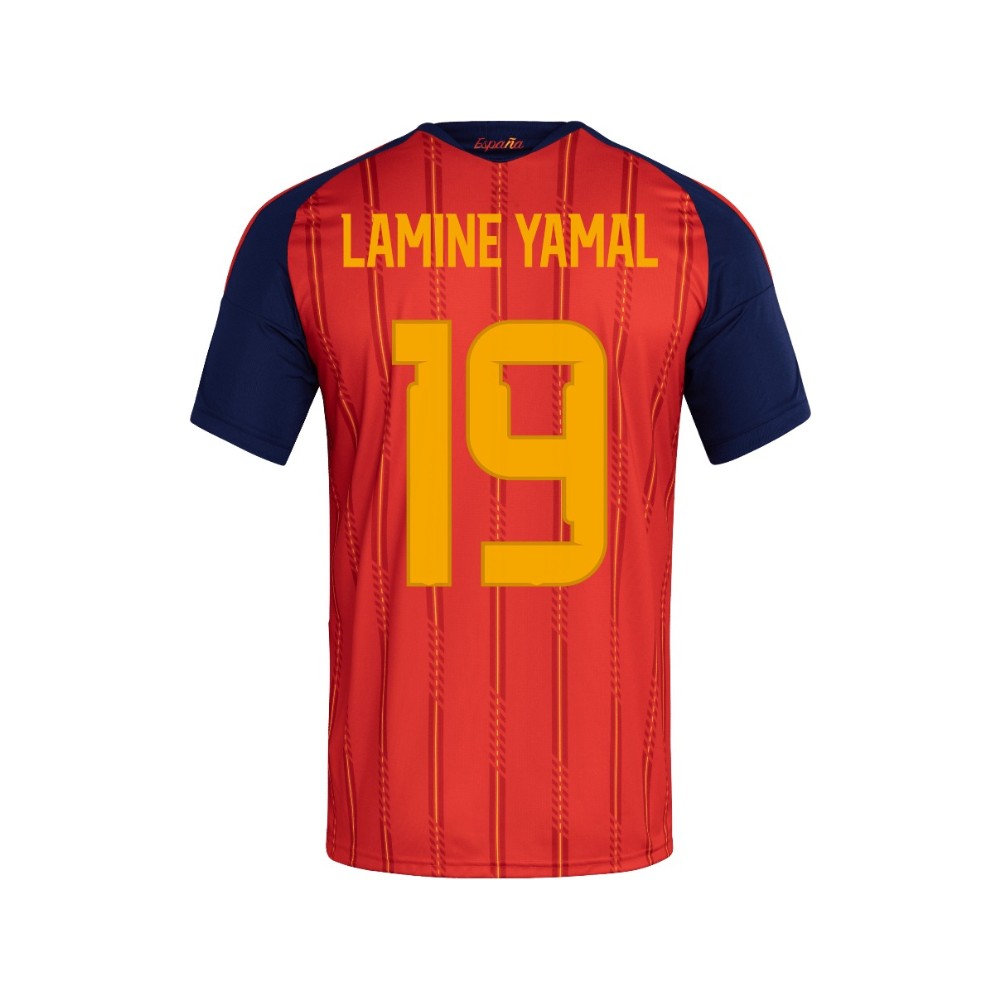 Spain 26 Home Winner Jersey Lamine Yamal