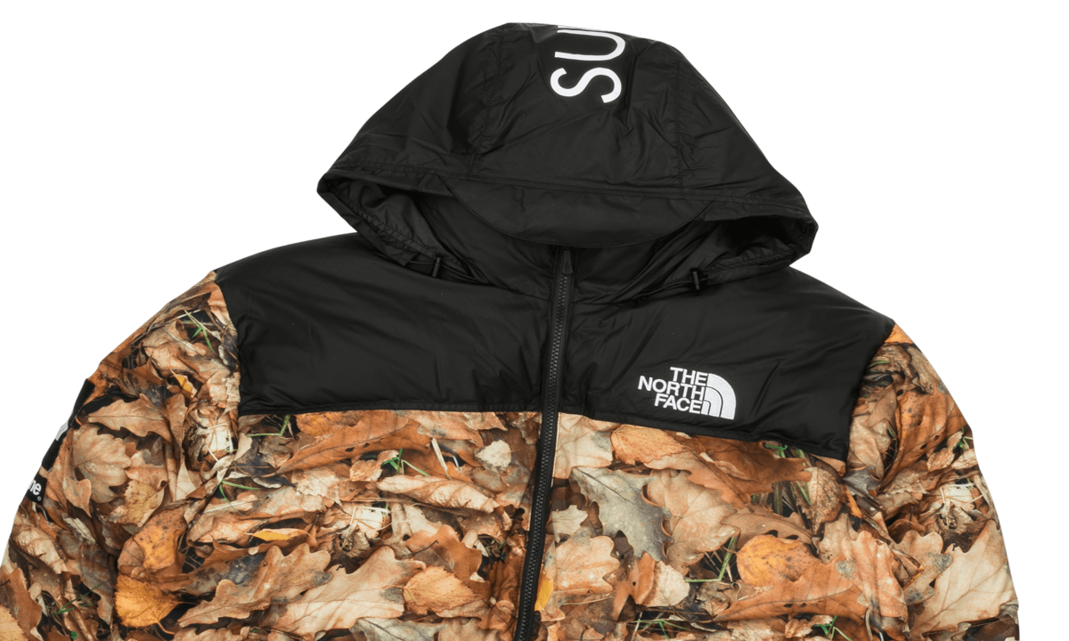 TNF Nuptse Jacket "LEAVES" SU1303