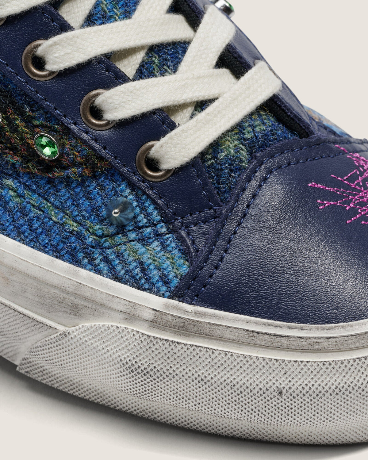 Vans LX Old Skool 36 Harris Tweed  'Blue/Multi'