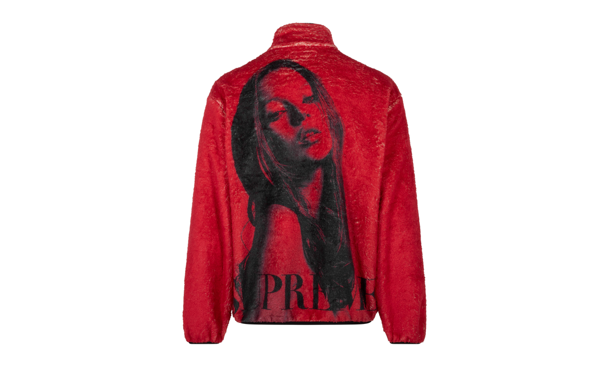 Kate Moss Fleece Jacket "FW24 - Red" SU826