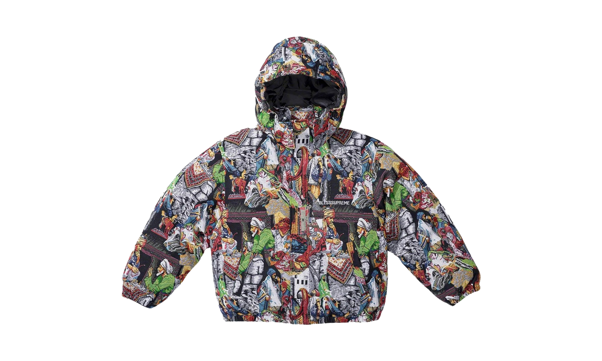 Bless Tapestry Down Puffer Jacket "FW23 - Multi" SU25706
