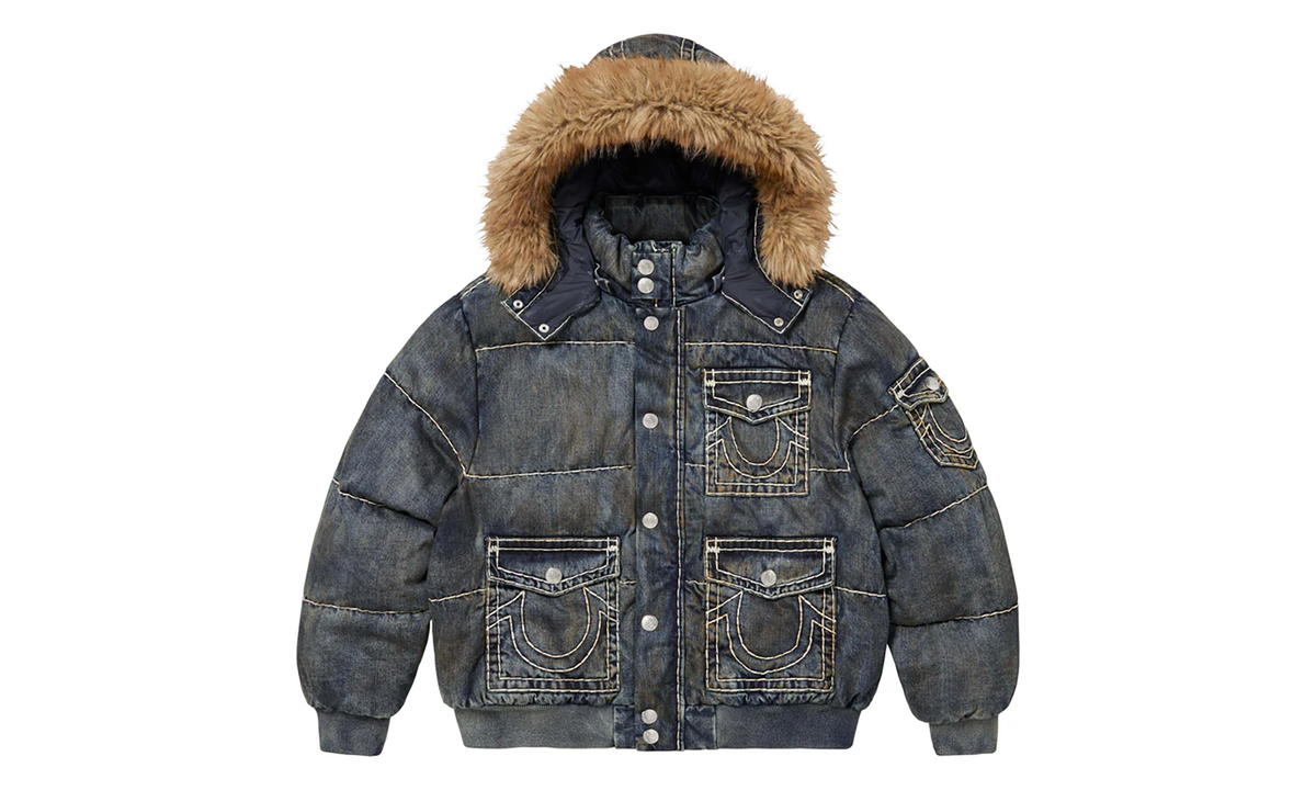 True Religion® Puffer Jacket "FW25 - Dirty Indigo" SU26486