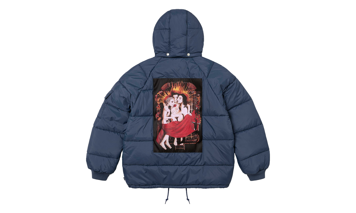 Jane's Addiction Mechanics Puffer Jacket "Blue" SU28074
