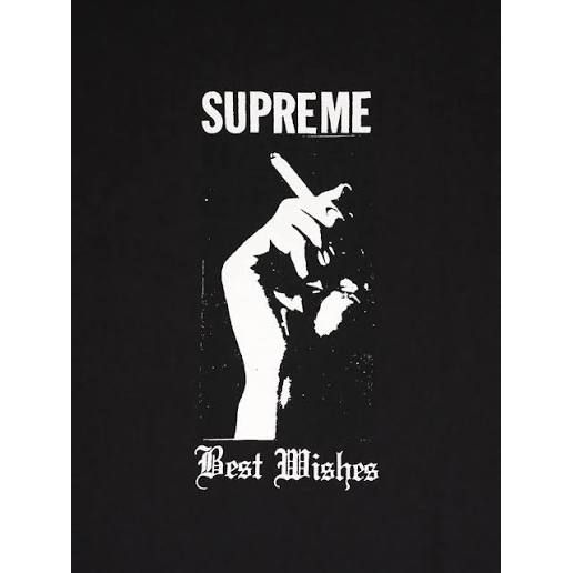 Supreme Wish Tee Black