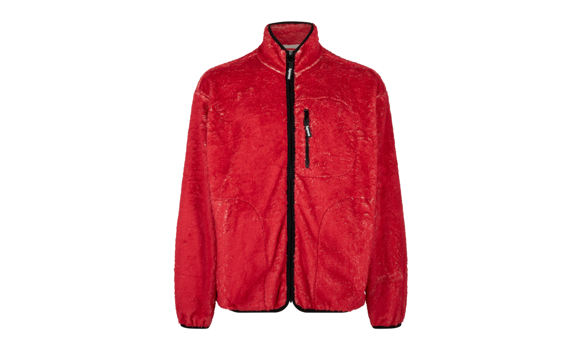 Kate Moss Fleece Jacket "FW24 - Red" SU826