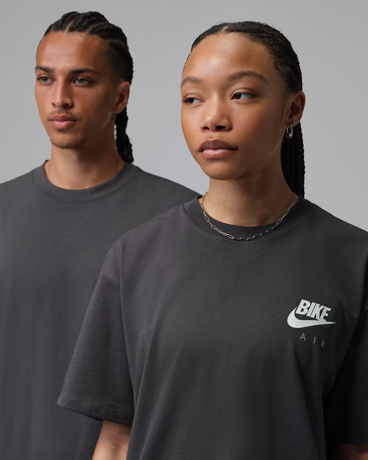 Jordan BIKE AIR x Nigel Sylvester T-Shirt Anthracite