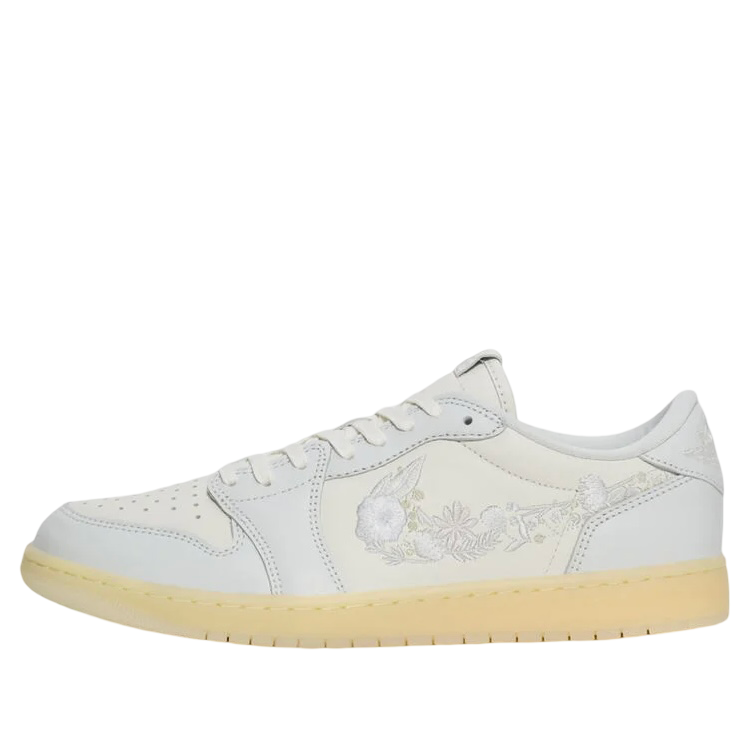 IF4391 100 Jordan 1 Retro Low OG Rabbit Floral Swoosh
