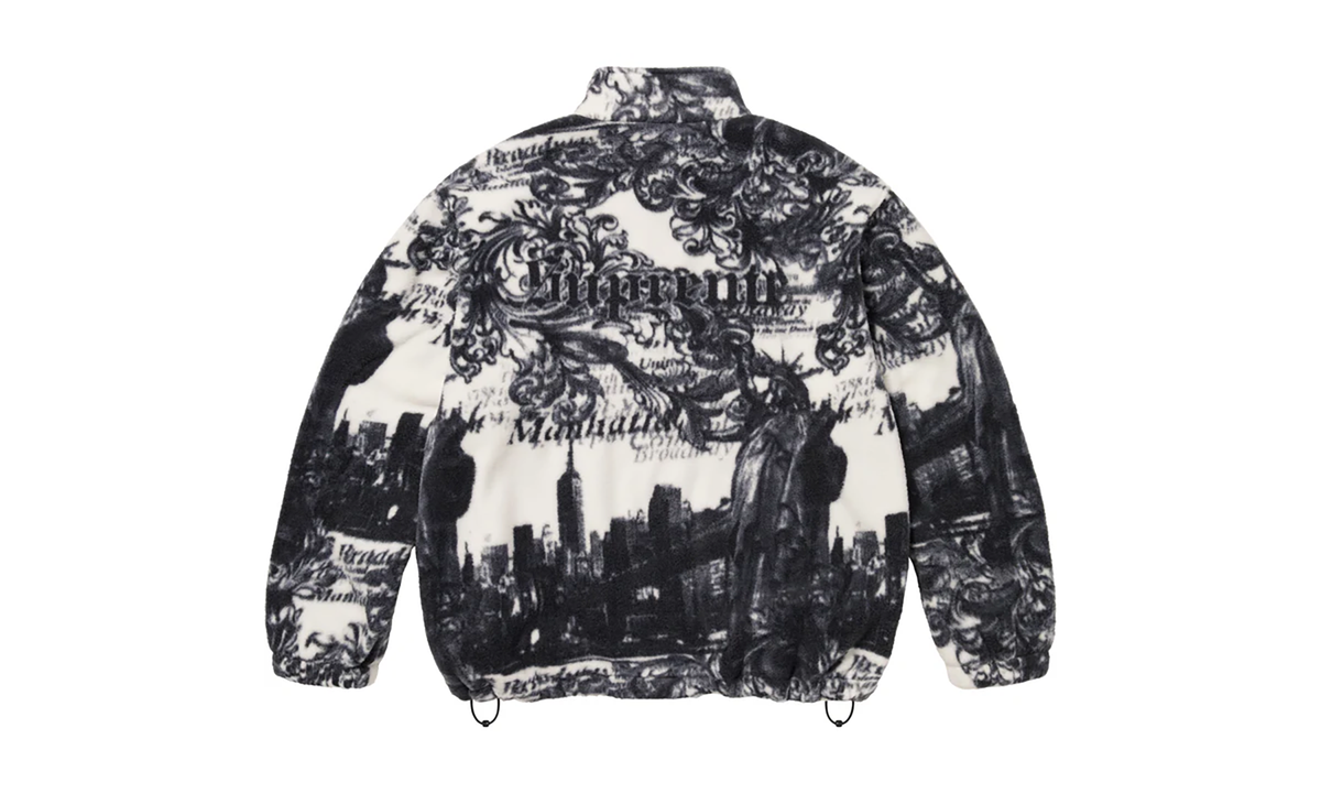 New York Fleece Jacket "FW25 - White" SU26776