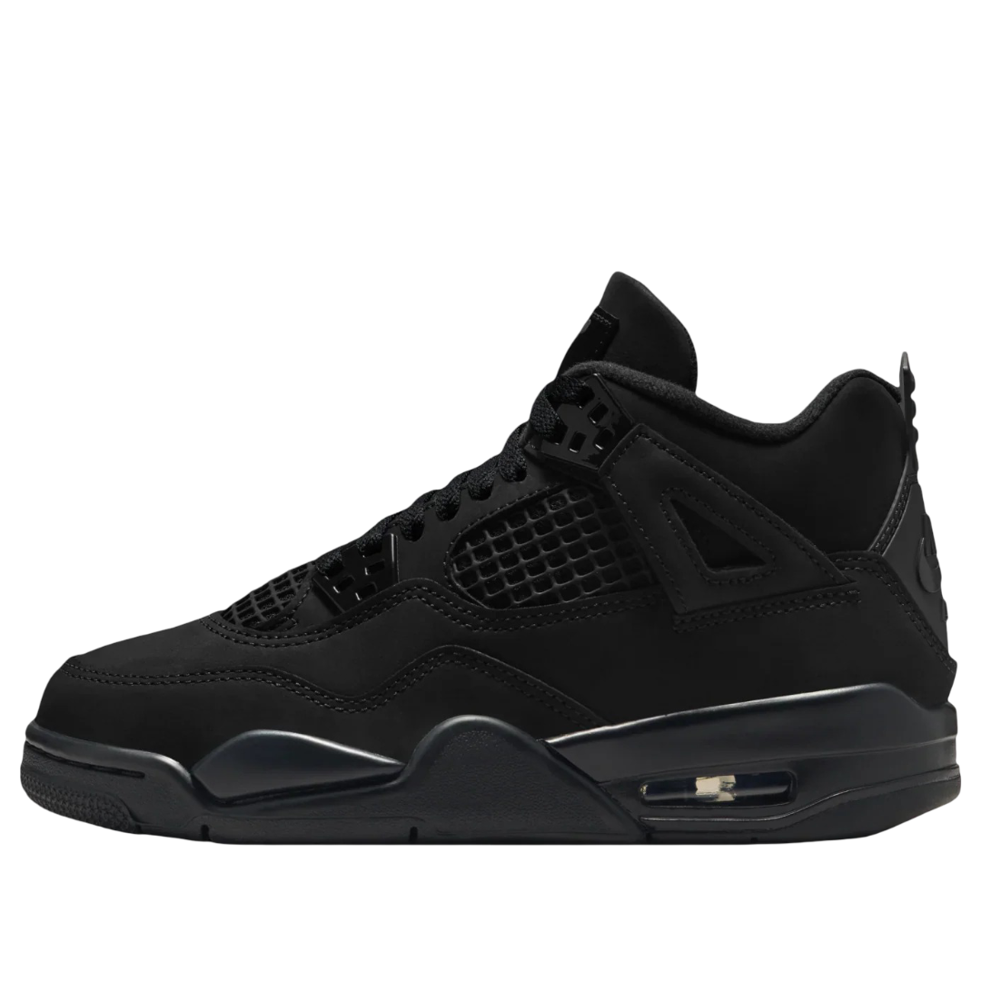 IB4171 010 Air Jordan 4 Retro Black Cat (2025) (GS)