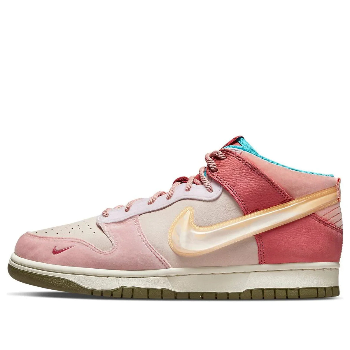 DJ1173 600 Nike Dunk Mid Social Status Free Lunch Strawberry Milk
