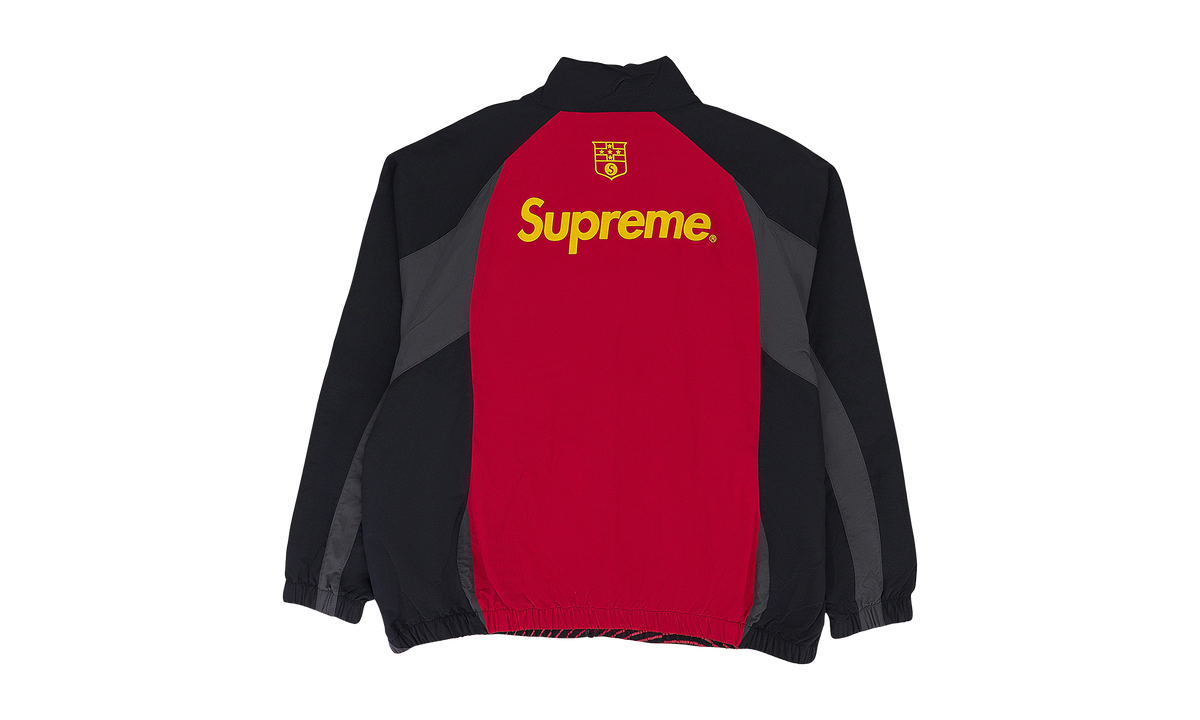 S LOGO TRACK JACKET "BLACK" SU26023