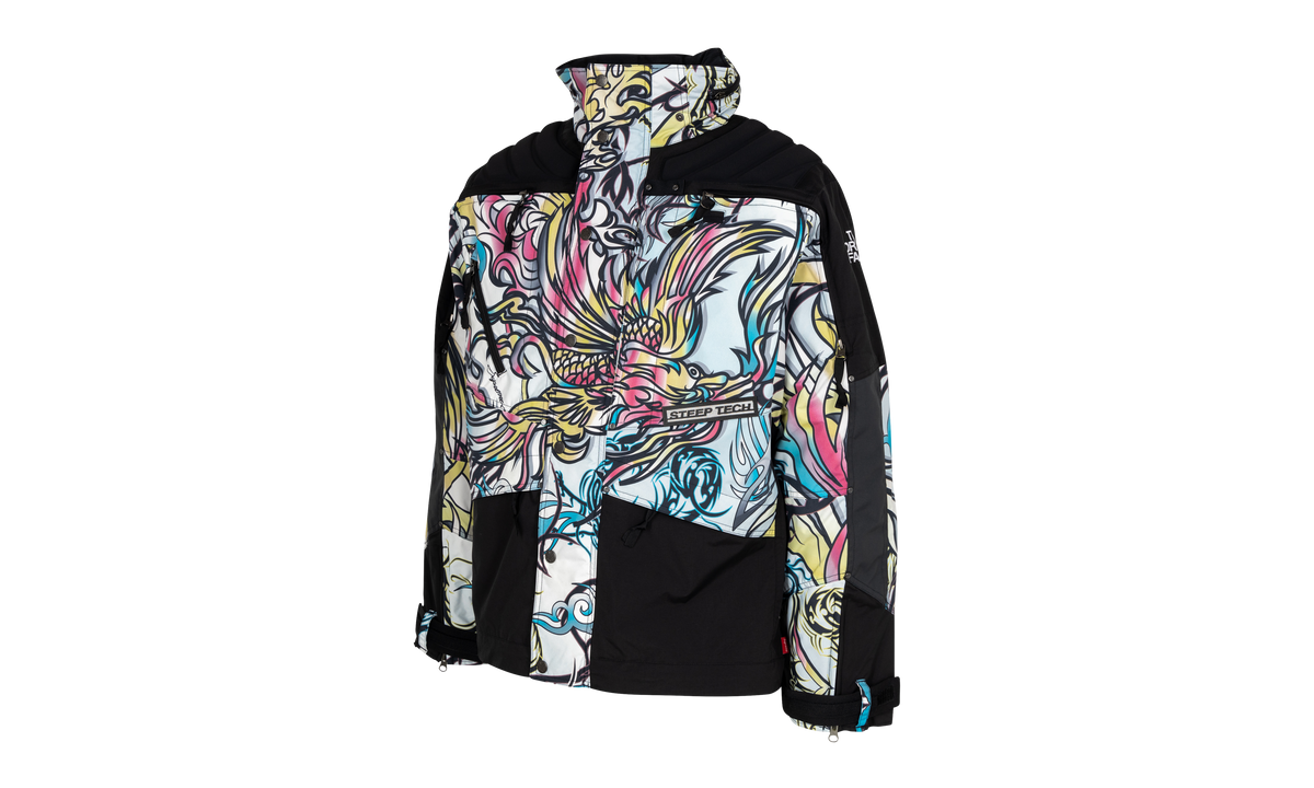 Supreme TNF Steep Tech Apogee Jacket "Multicolor Dragon" SUFW22