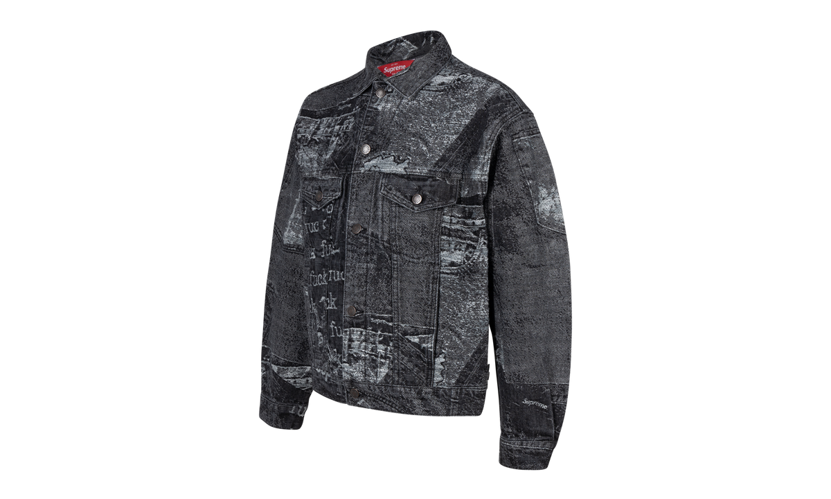 Supreme Archive Denim Jacquard Trucker Jacket "SS23" SU99993