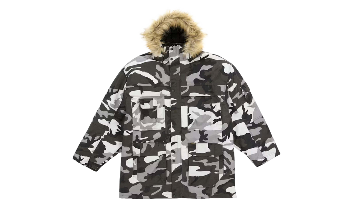 Cordura Snorkel Down Jacket "FW25 - Snow Camo" SU27584