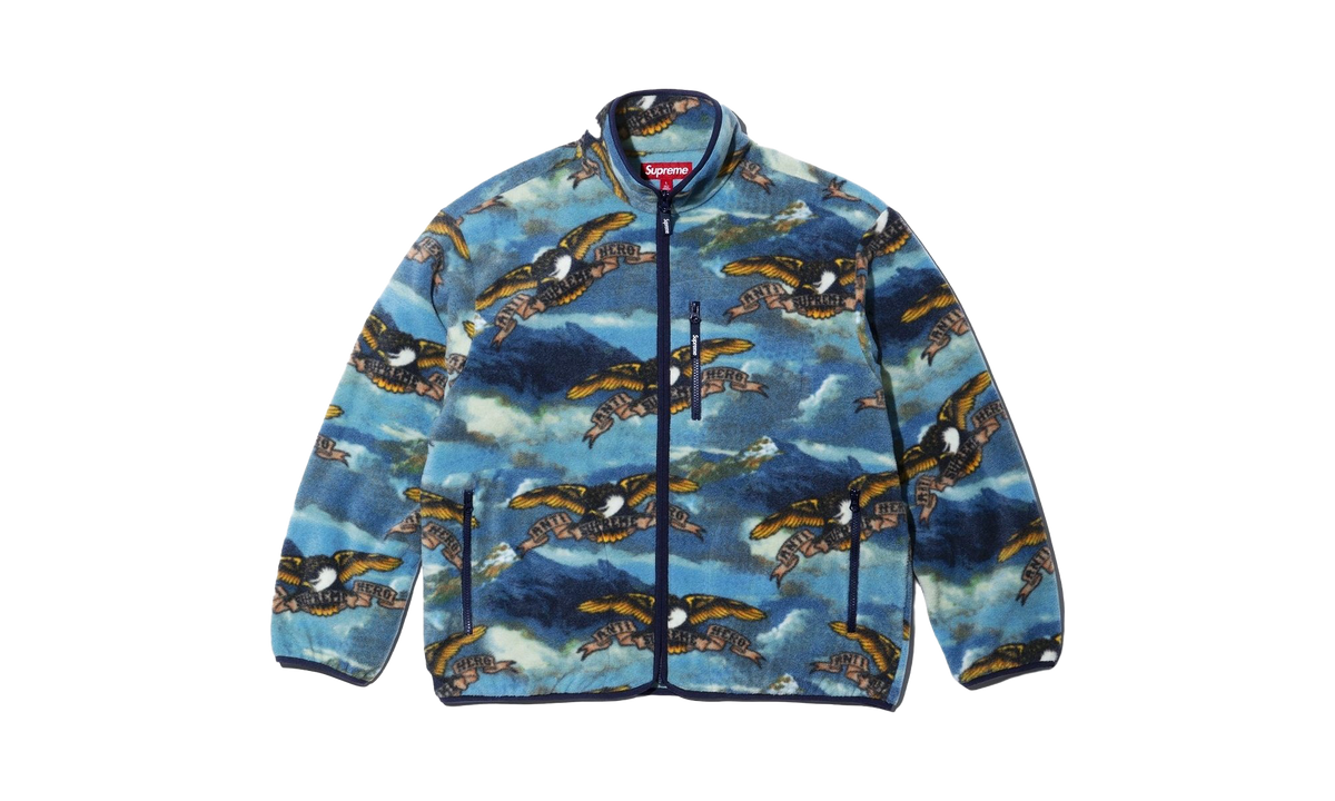ANTIHERO® Fleece Jacket "FW25 - Blue" SU26336