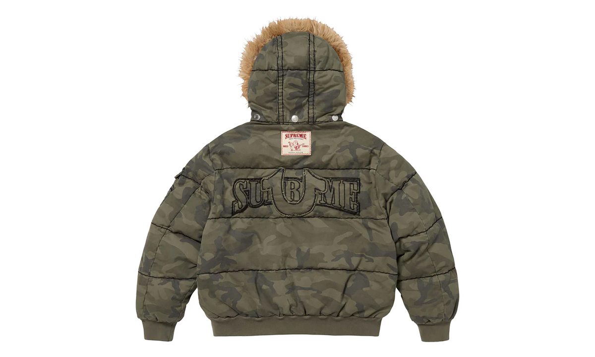 True Religion® Puffer Jacket "FW25 - Olive Camo" SU26484